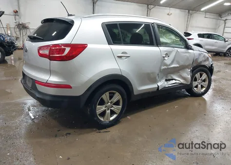 2013 Kia Sportage Lx из США, поврежденный, VIN KNDPB3A2XD7354437
